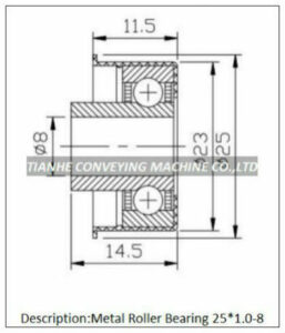 Metal Roller Bearings MTR