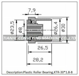 Plastic Roller Bearings KTR