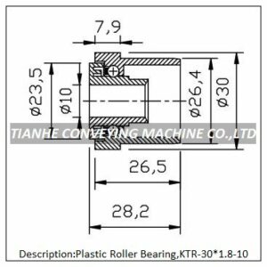 Roller Plastic Bearings KTR