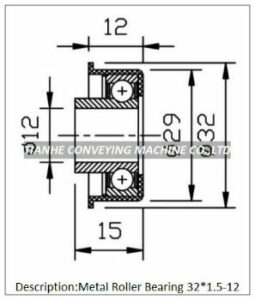 Metal Roller End Cap