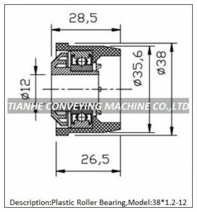 Roller Plastic End Cap