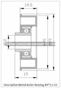 Metal Roller End Cover