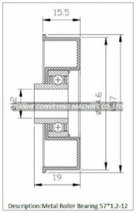 Gravity Roller Metal Bearings