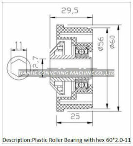 Plastic End Cap Hex