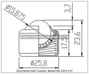  Ball Transfer Unit CY-15T