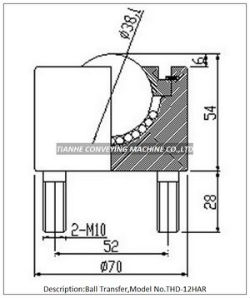 Ball Transfer Unit D-12HAR