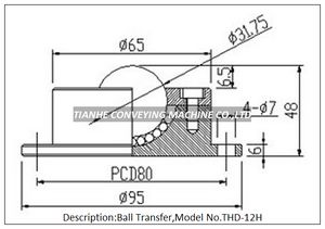 Ball Transfer Unit D-12H