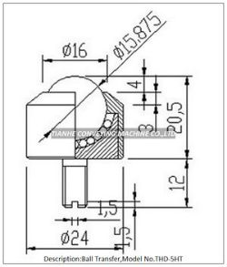 Ball Transfer Unit D-5HT