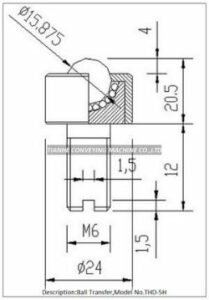 Ball Transfer Unit D-5H