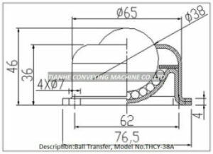 Ball Transfer Unit CY-38A