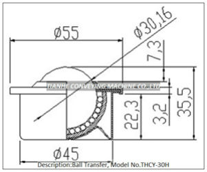 Ball Transfer Unit CY-30H 