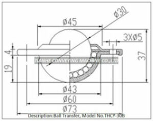 Ball Transfer Unit CY-30B