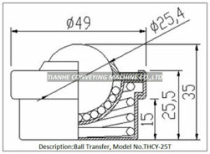 Ball Transfer Unit CY-25T