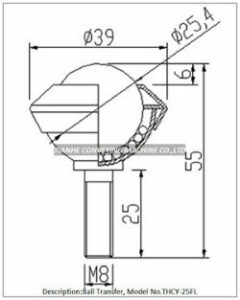 Ball Transfer Unit CY-25FL