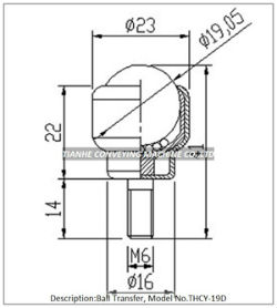 Ball Transfer Unit CY-19D