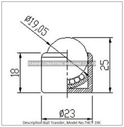 Ball Transfer Unit CY-19C