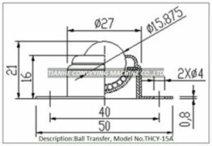 ball transfer unit CY-15A