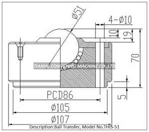 Ball Transfer Unit IS-51