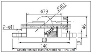 Ball Transfer Unit NL-38B