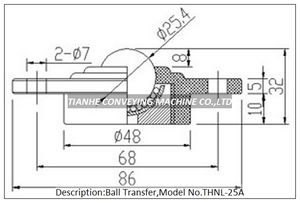 Ball Transfer Unit NL-25A