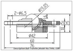 Ball Transfer Unit NL-19A