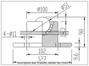 Ball Transfer Unit SD-51