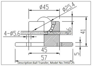 Ball Transfer Unit SD-25