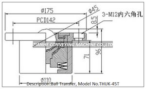 Ball Transfer Unit UK-45T