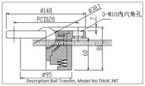 Ball Transfer Unit UK-38T