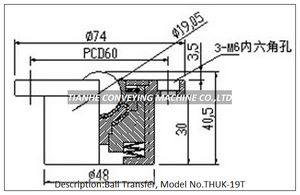 Ball Transfer Unit UK-19T