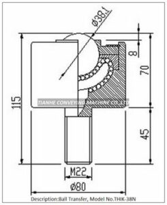 Ball Transfer Unit IK-38B