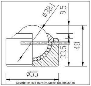 Ball Transfer Unit KSM-38