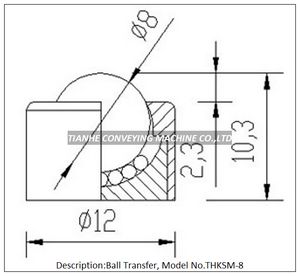 Ball Transfer Unit KSM-8