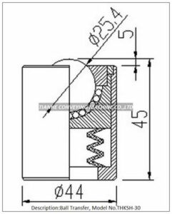 Ball Transfer Unit KSH-30