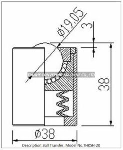  Ball Transfer Unit KSH-20