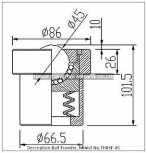 Ball Transfer Unit KSF-45