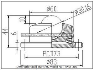 Ball Transfer Unit KSF-30B