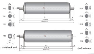 Straight Motor Roller